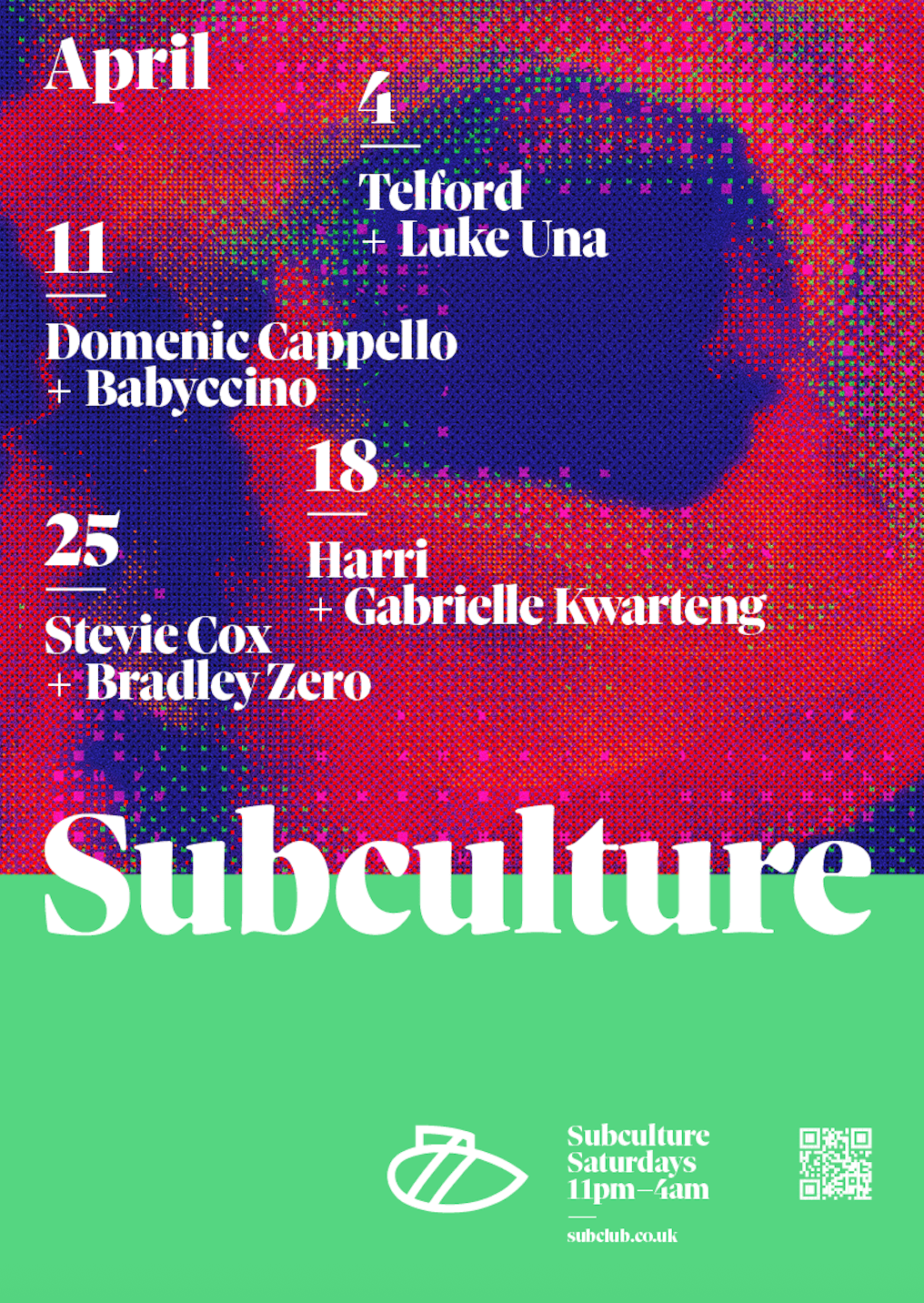 Subculture w/ Telford and Luke Una at Sub Club