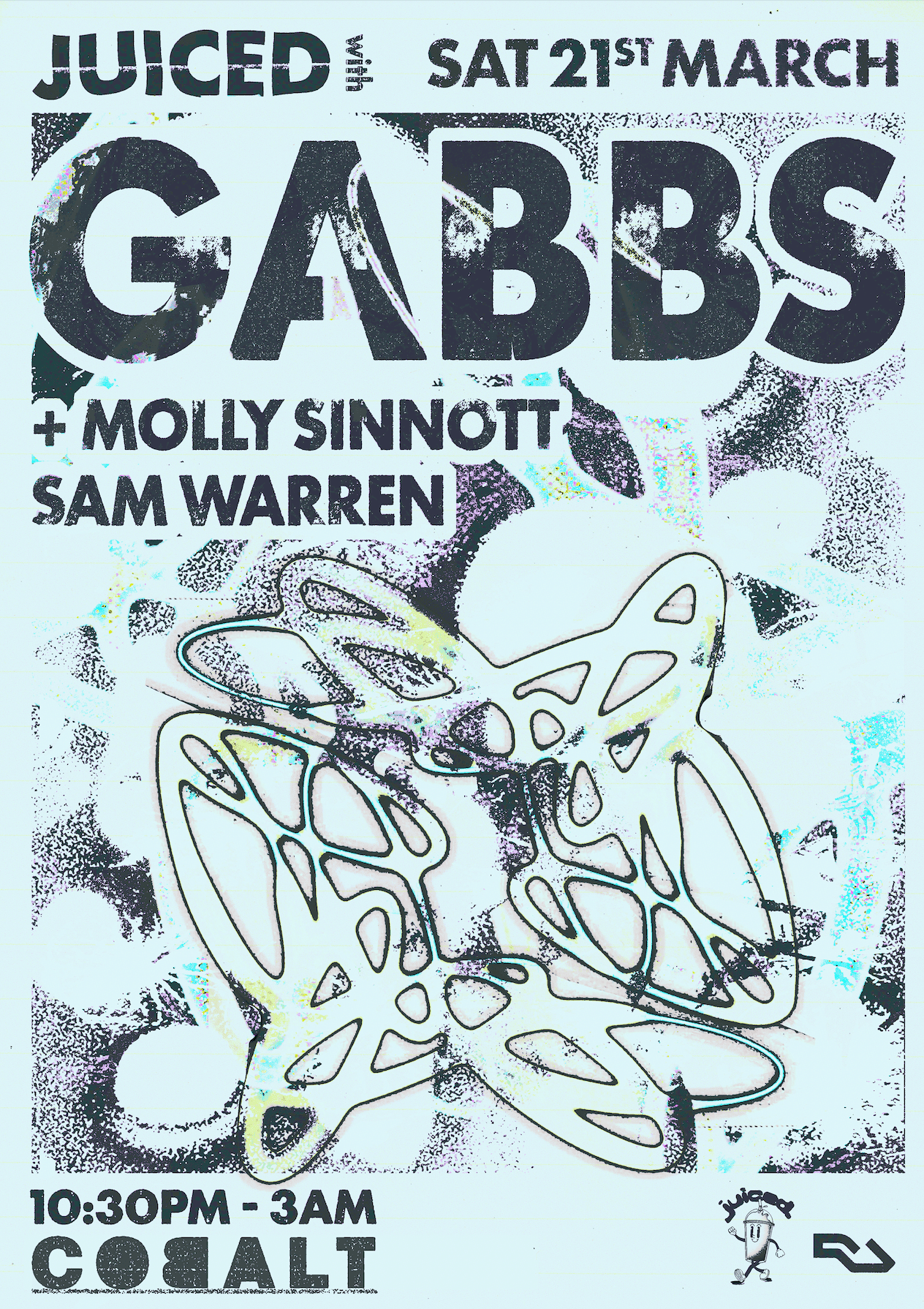 Juiced with Gabbs + Molly Sinnott & Sam Warren at Cobalt Studios