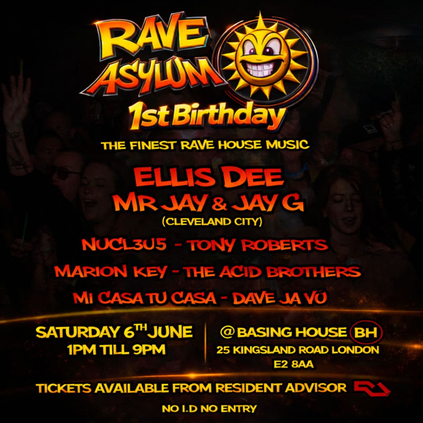 Rave Asylum at Basing House