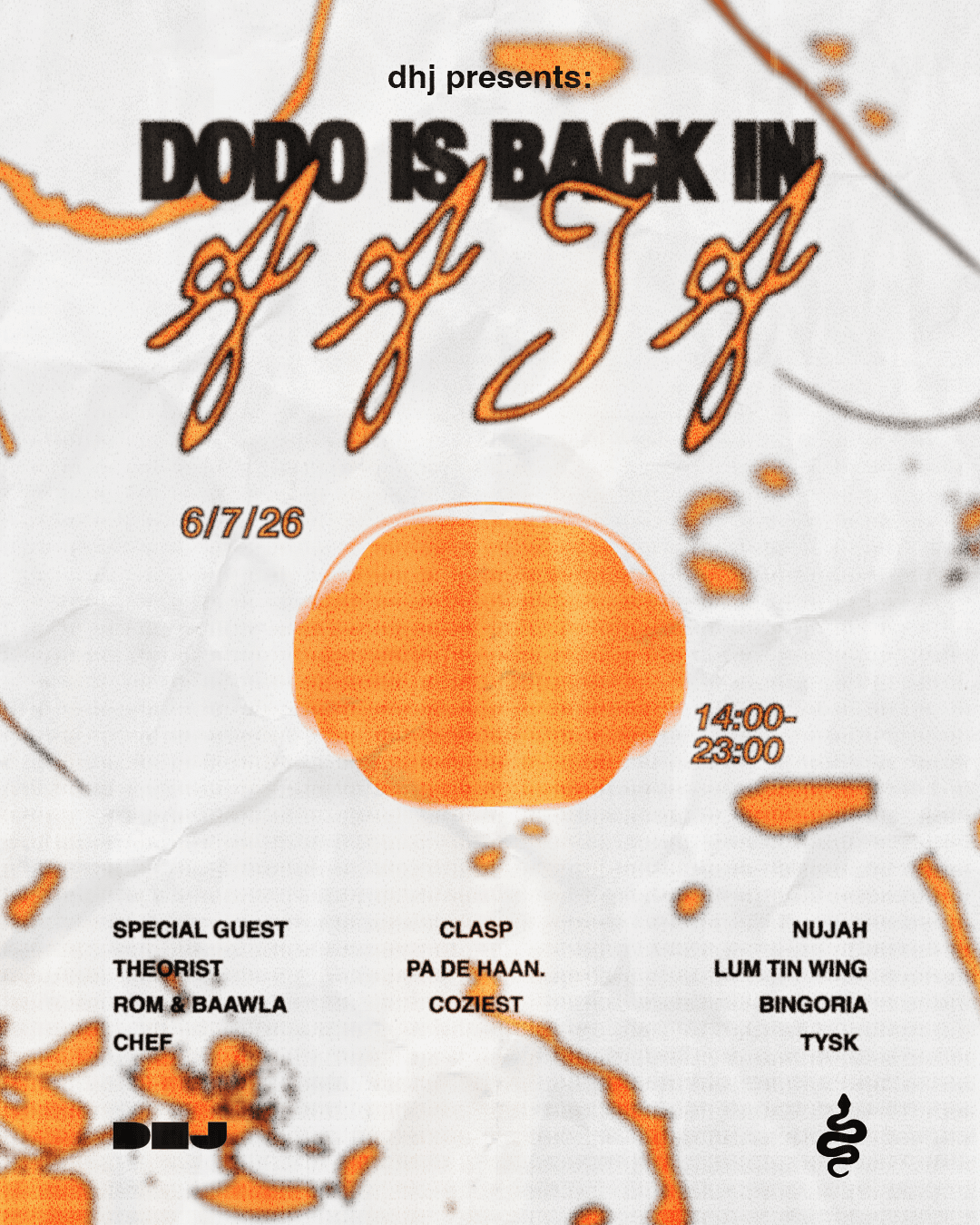 dhj presents: DODO Is Back In AAJA BASEMENT at Aaja Basement