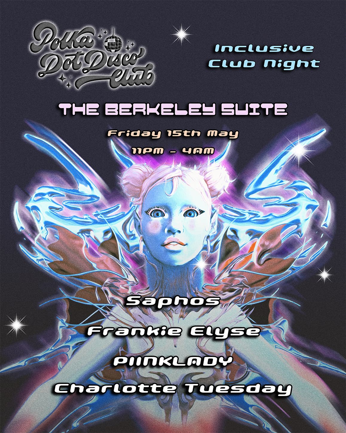 Polka Dot Disco Club ♡ The Berkeley Suite ♡ 11pm - 4am ‪‪♡ at Berkeley Suite