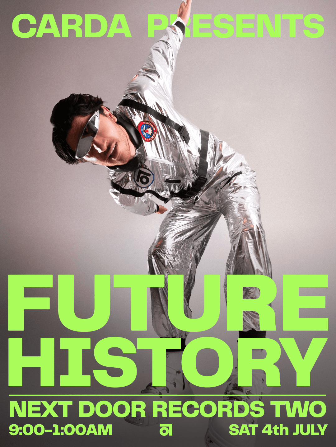Carda presents...'Future History' at Next Door Records Two