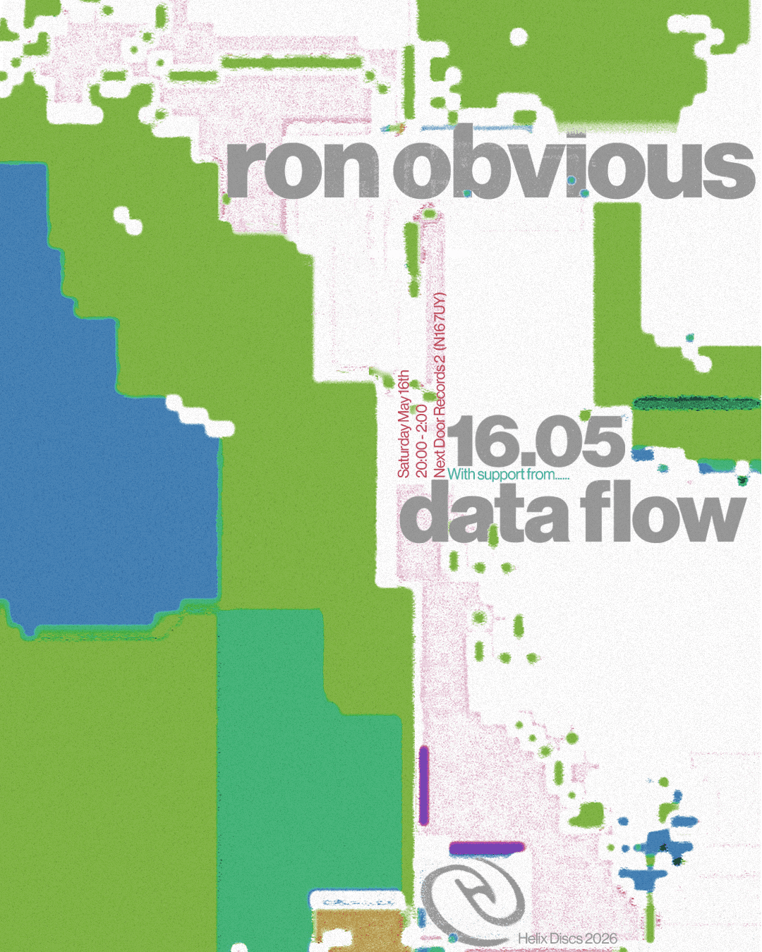 Helix presents: Ron Obvious at Next Door Records Two