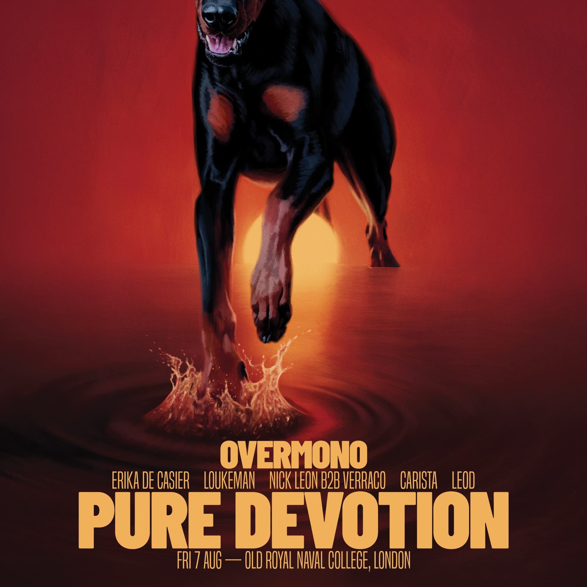 Overmono present Pure Devotion at Old Royal Naval College at Old Royal Naval College