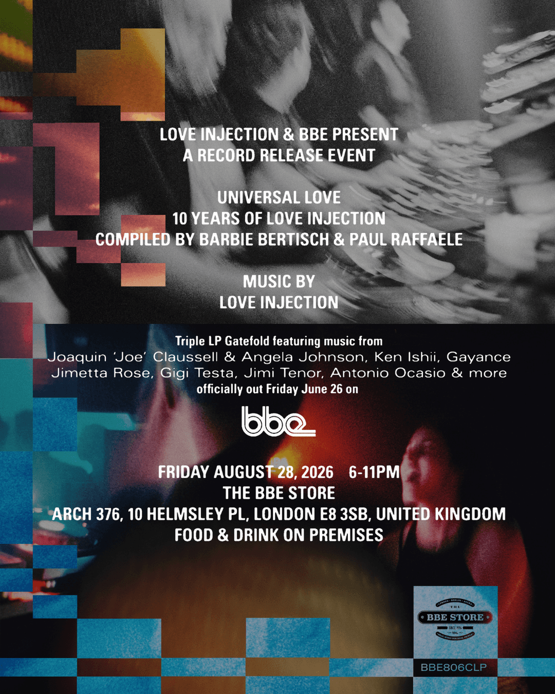 Love Injection - Universal Love Release Party at The BBE Store
