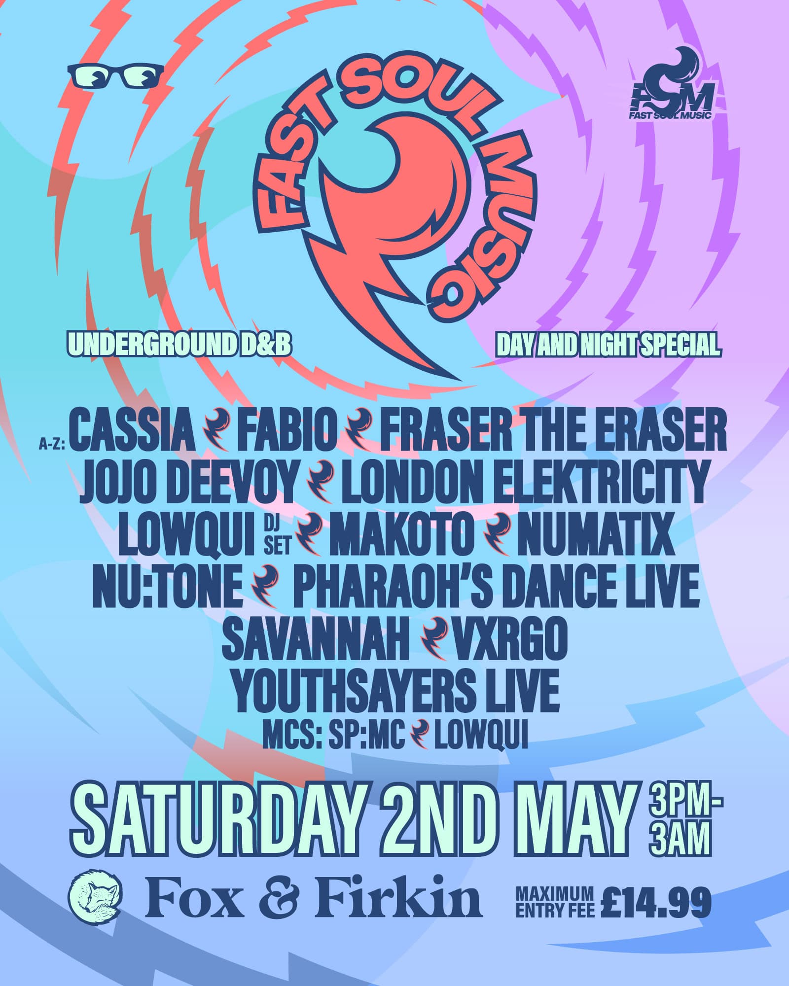 Fast Soul with London Elektricity – Day & Night Special at Fox And Firkin
