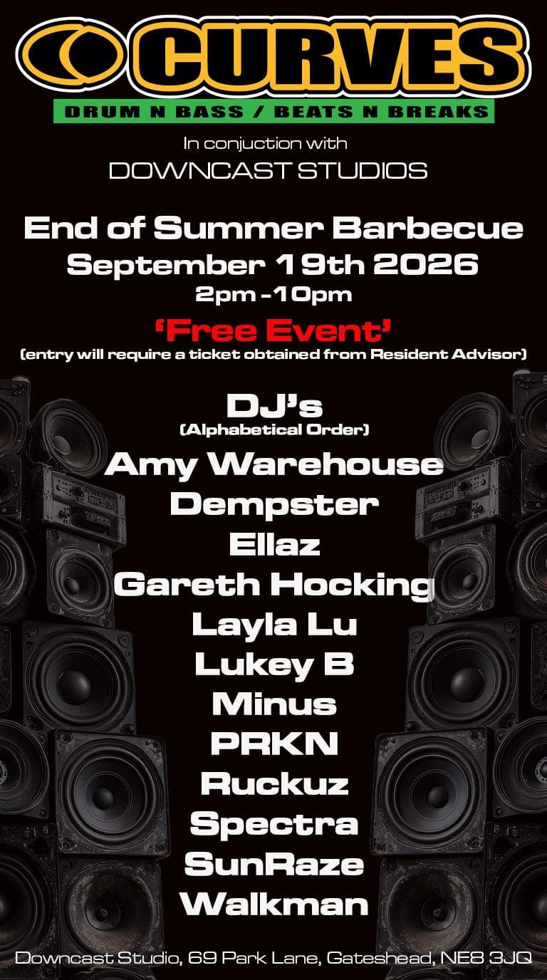 Curves- End of Summer BBQ at Downcast Studios 