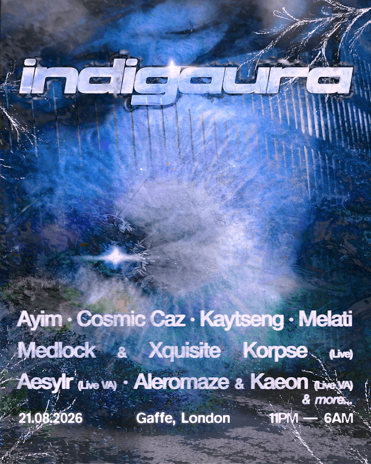 Indigaura: Intimate Raving, Interactive Arts & Immersive Visuals at Gaffe