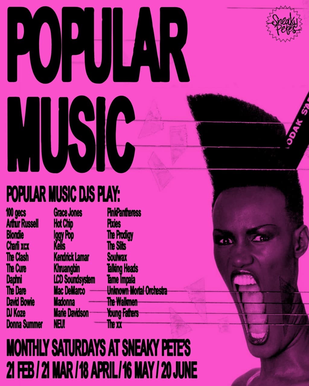 POPULAR MUSIC at Sneaky Pete's