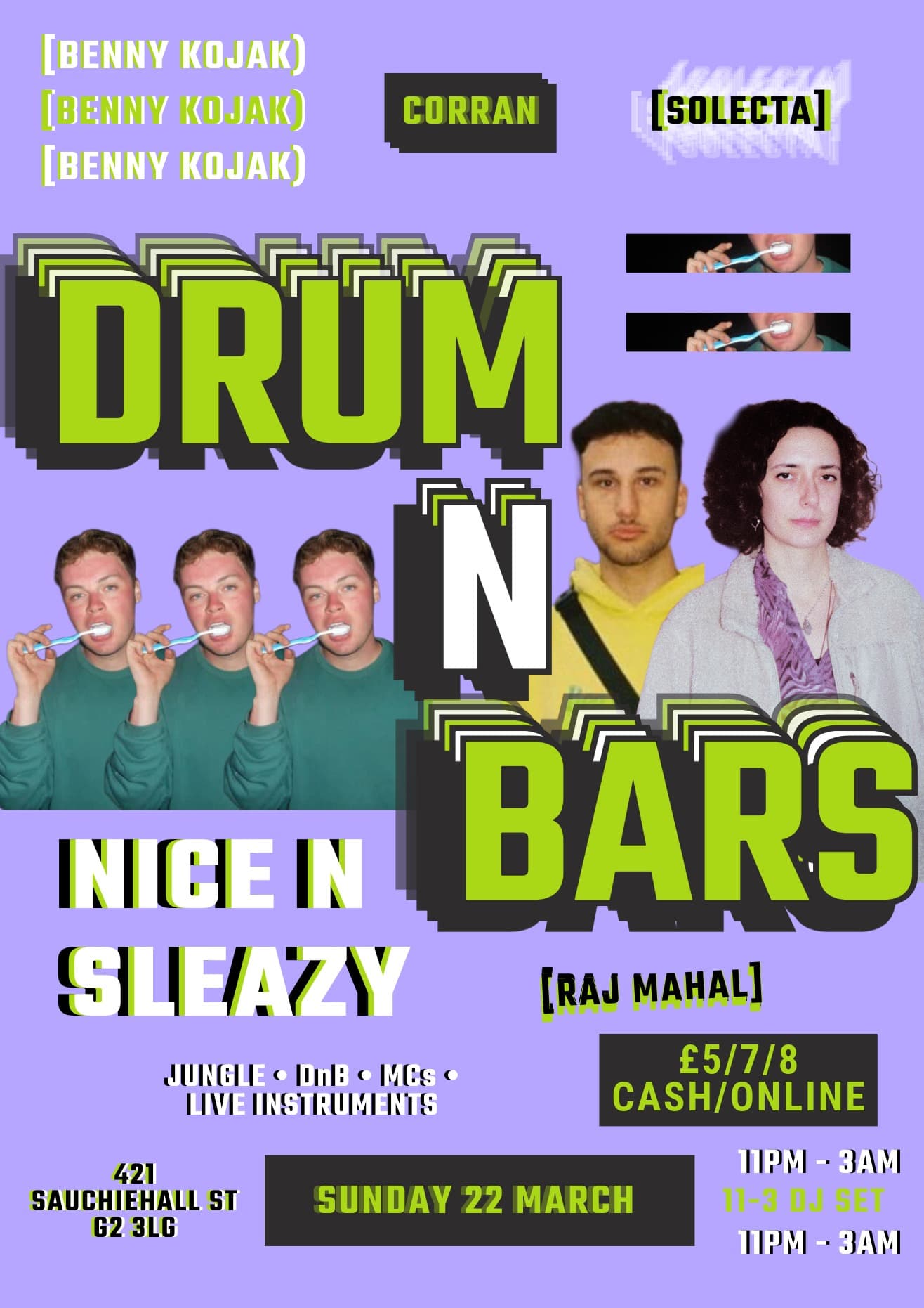 DRUM N BARS at Nice'n'sleazy