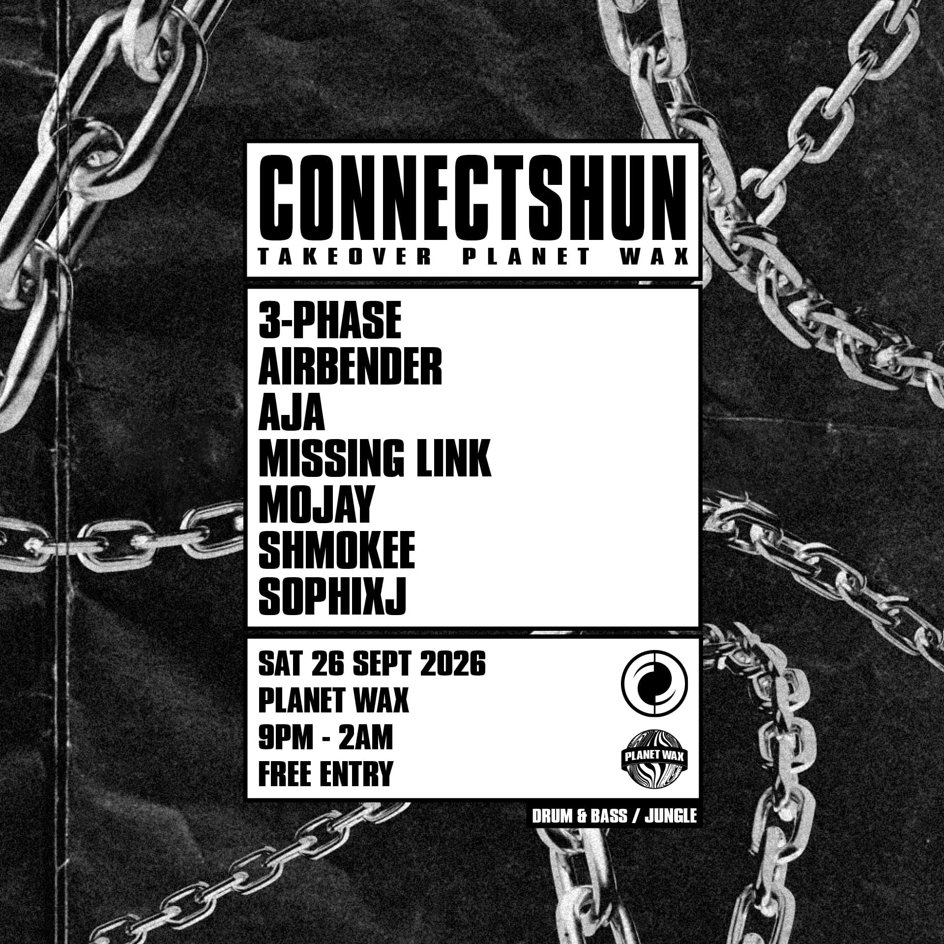 CONNECTSHUN // Takover Planet Wax at Planet Wax