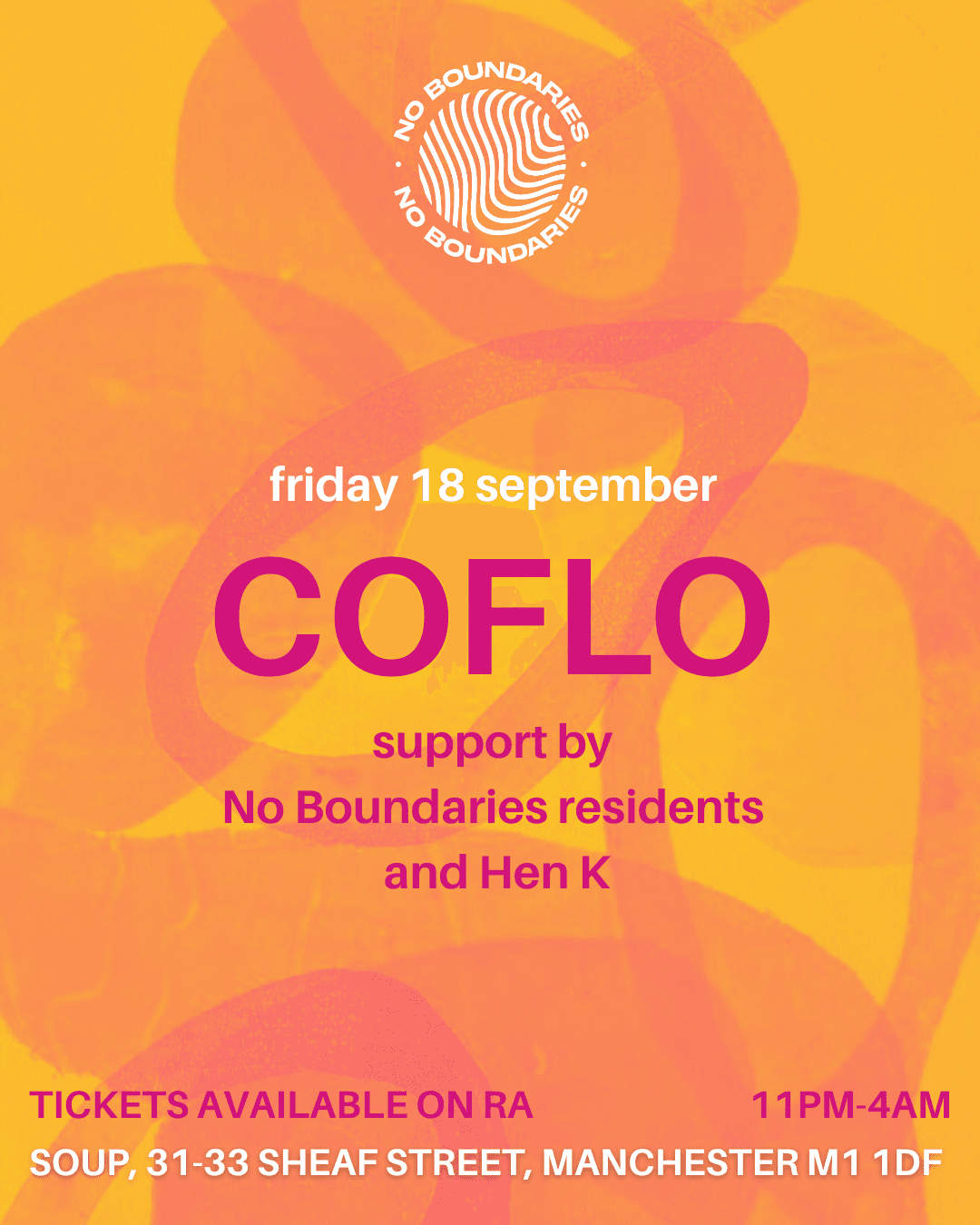No Boundaries presents: Coflo at SOUP