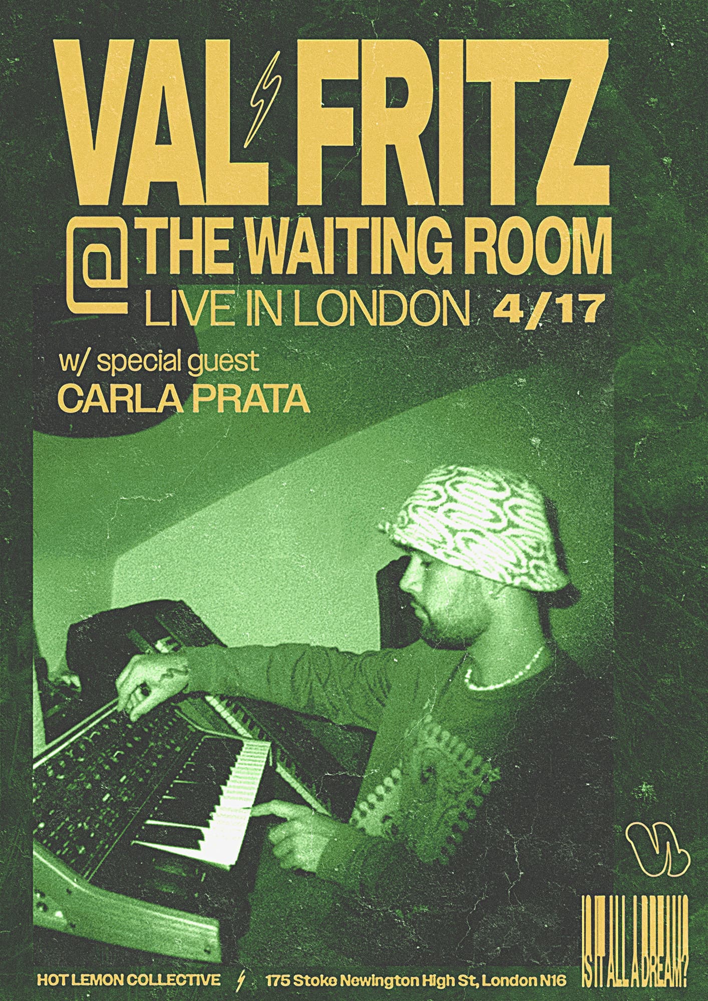 Val Fritz - 'IS IT ALL A DREAM?' LIVE at The Waiting Room London