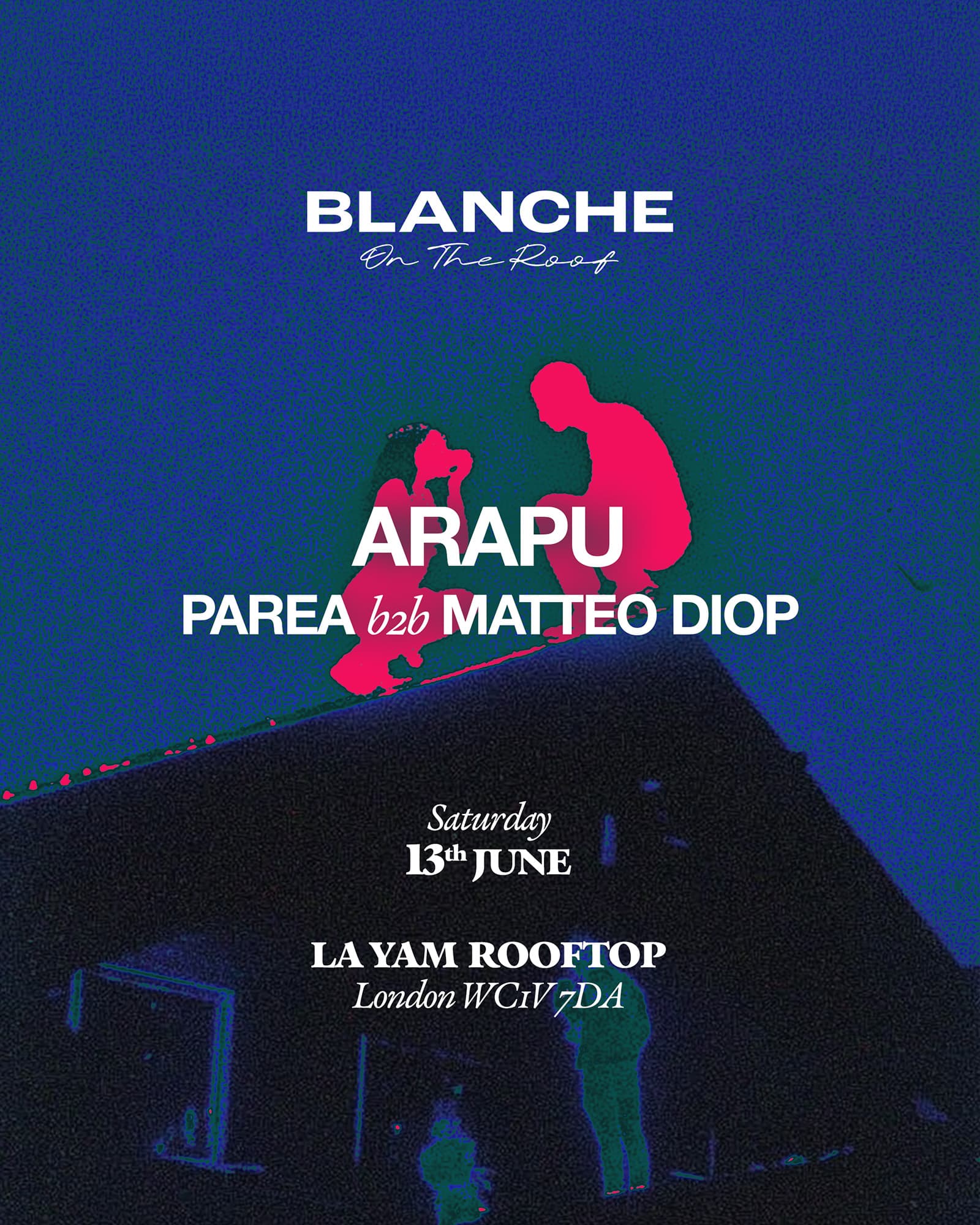Blanche on the Roof with Arapu at LA-YAM Rooftop