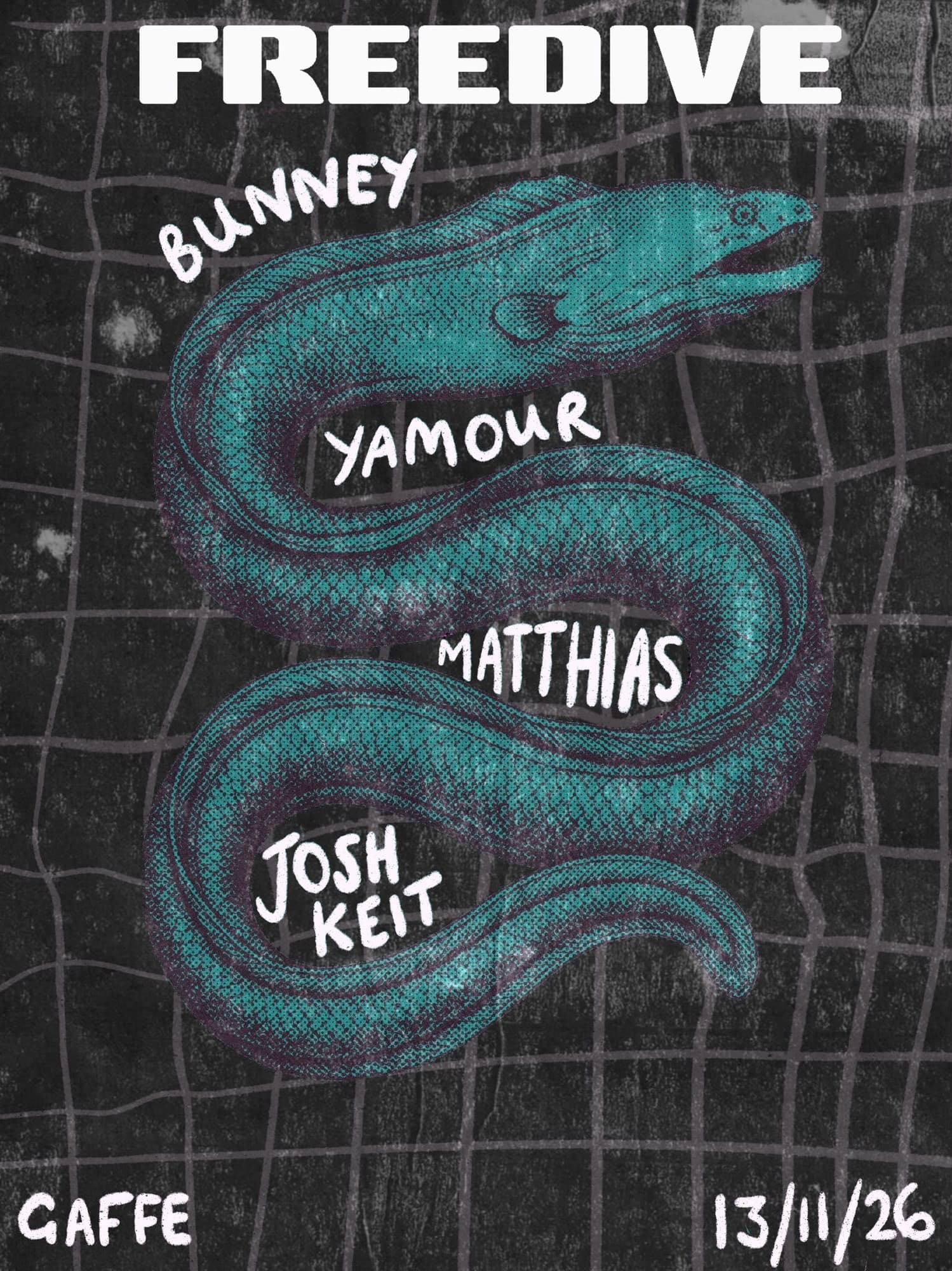 FREEDIVE//005 W/Matthias,Yamour, Bunney & Josh Keit
