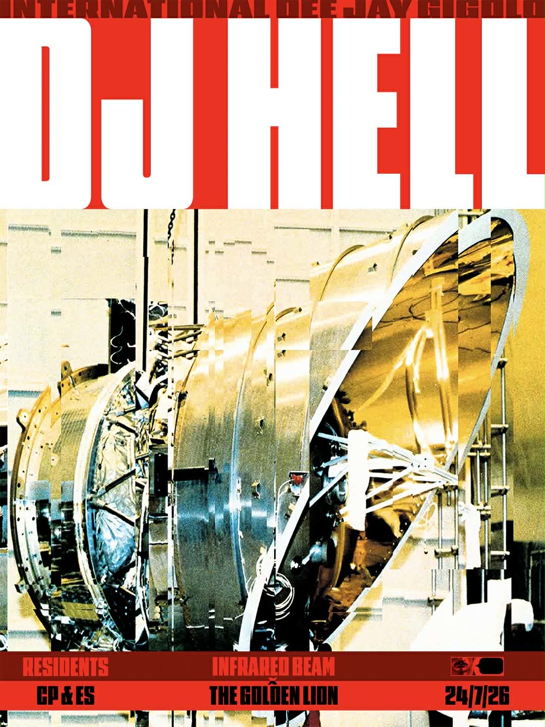 Infrared Beam x Golden Lion present Dj Hell at The Golden Lion