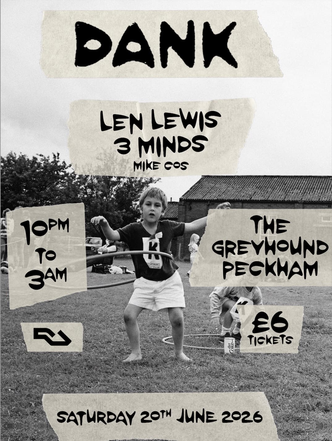 Dank Music presents Len Lewis & 3 Minds at The Greyhound