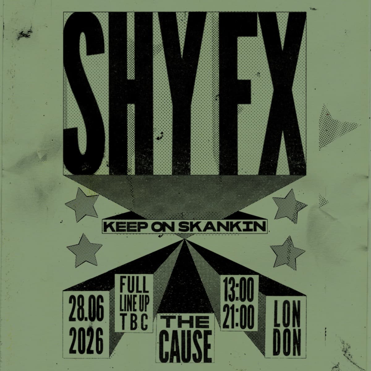 Shy FX 'Keep On Skankin' Open Air Day Party at The Cause London