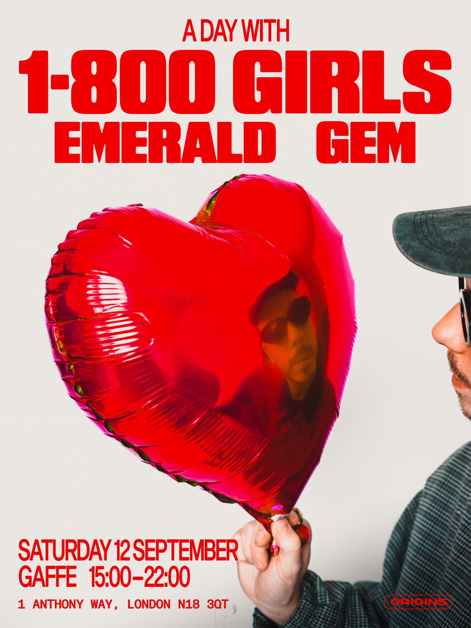 A day with 1-800 GIRLS + Emerald & GEM at Gaffe