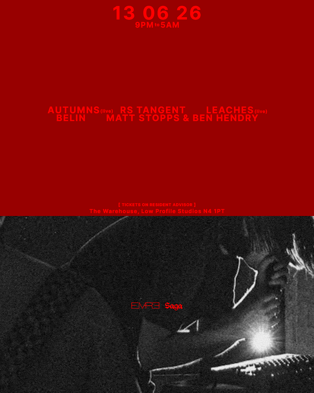 EMARE X SAGA SONICA at Low Profile Studios