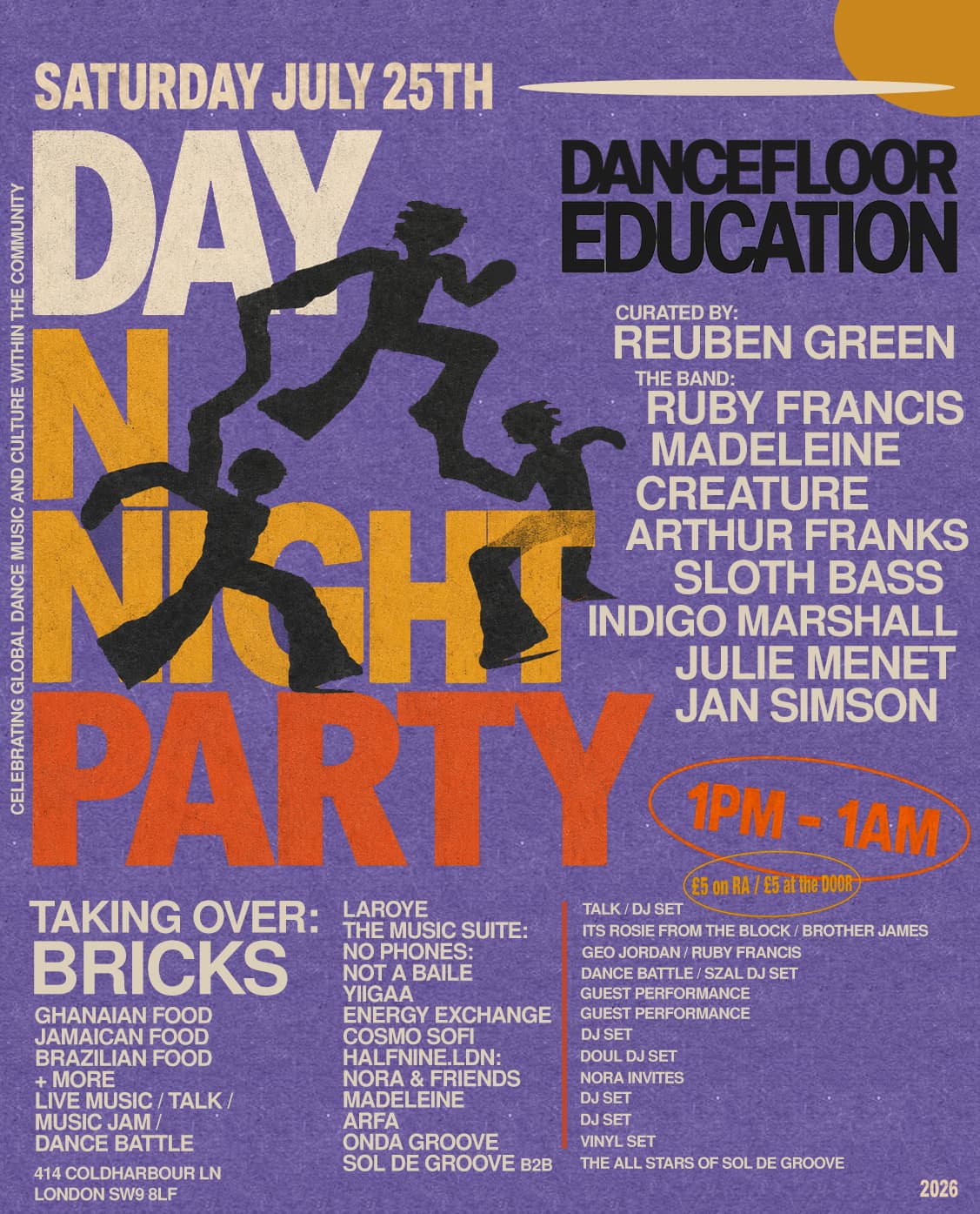 DANCEFLOOR EDUCATION DAY N NIGHT PARTY