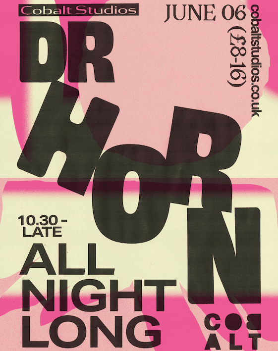 Dr Horn All Night Long at Cobalt Studios