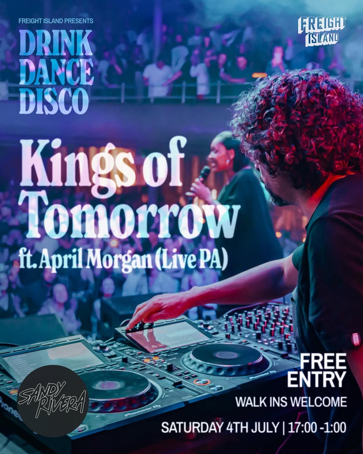 Kings of Tomorrow ft April Morgan (Live PA)