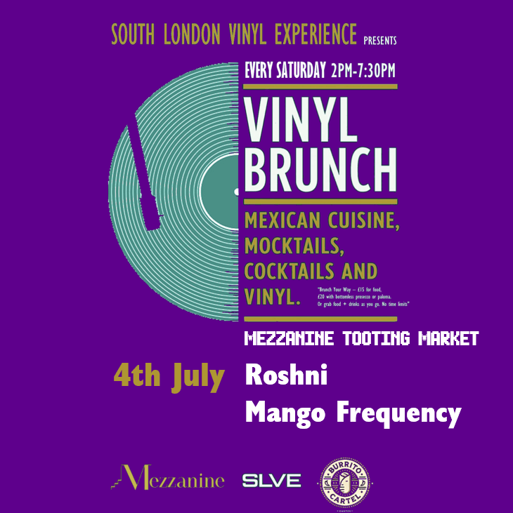 Vinyl Brunch at the Mezzanine Tooting 