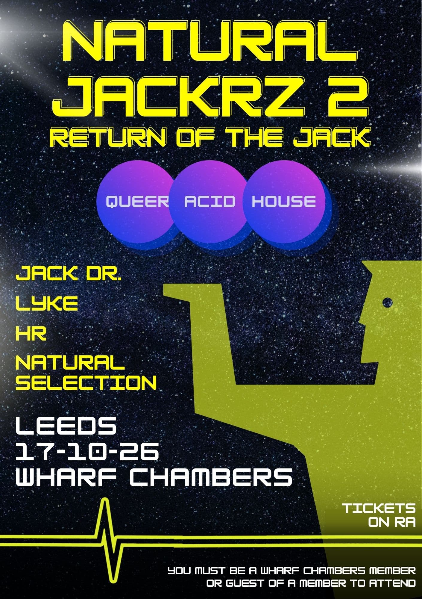 Natural Jackrz 2: Return of the Jack at Wharf Chambers
