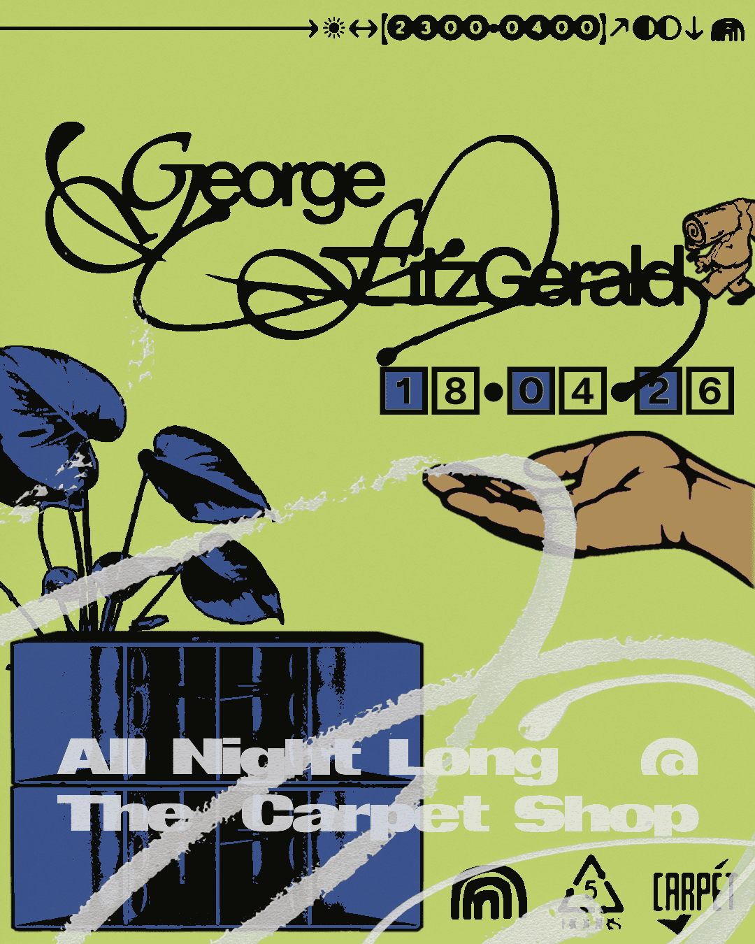 George FitzGerald - All Night Long at The Carpet Shop