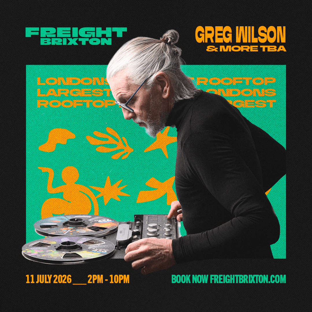 Greg Wilson Rooftop Day Party at Freight Brixton
