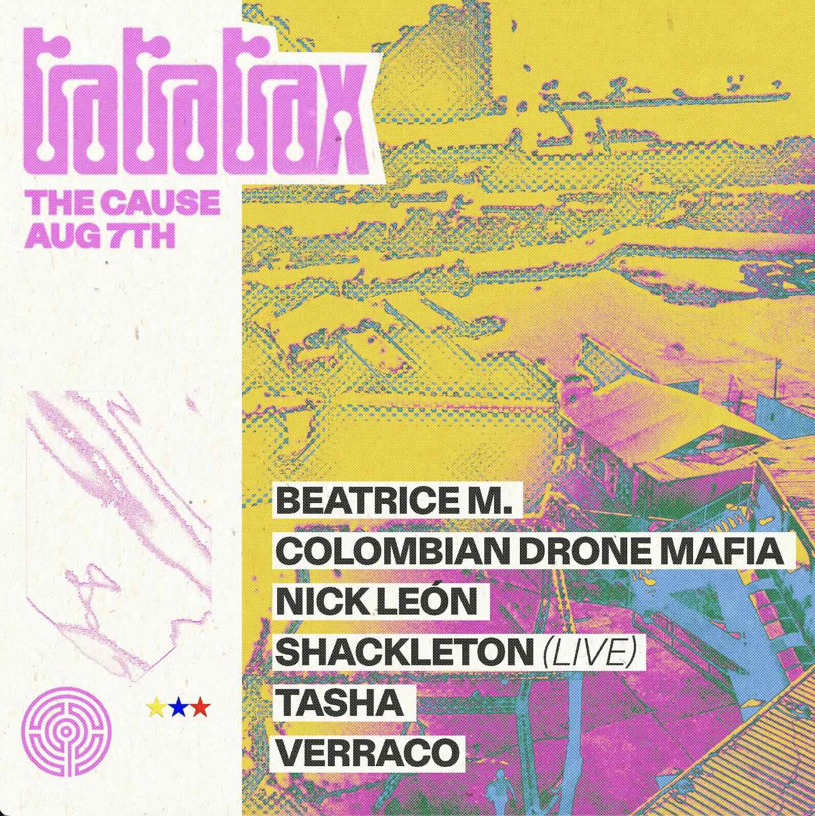 TraTraTrax: Verraco, Nick León, Tasha, Beatrice M., Shackleton Live & Colombian Drone Mafia