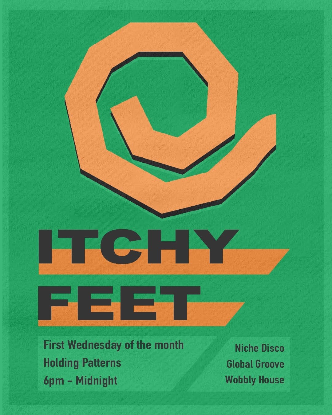 Itchy Feet (Free Entry) at Holding Patterns