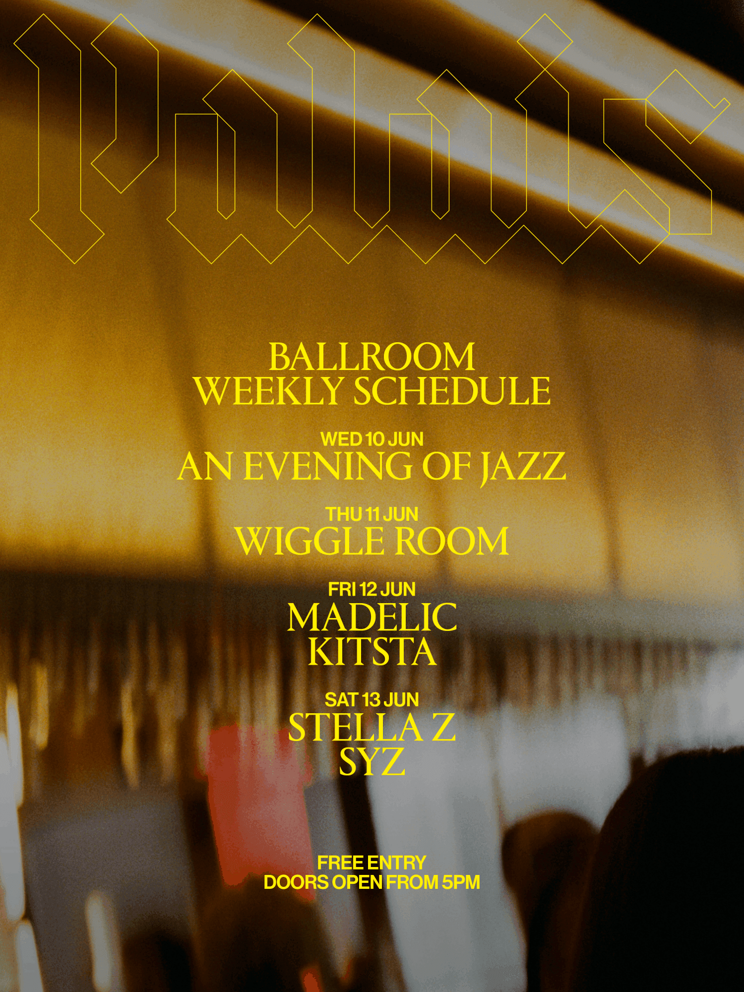 Ballroom at Palais: Madelic & Kitsta at Ballroom at Palais
