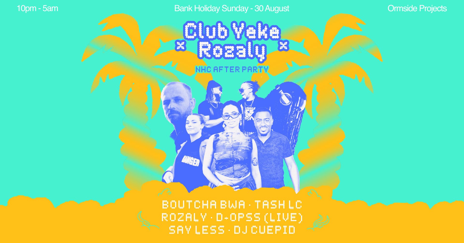 CLUB YEKE: Carnival Afterparty at ORMSIDE Projects