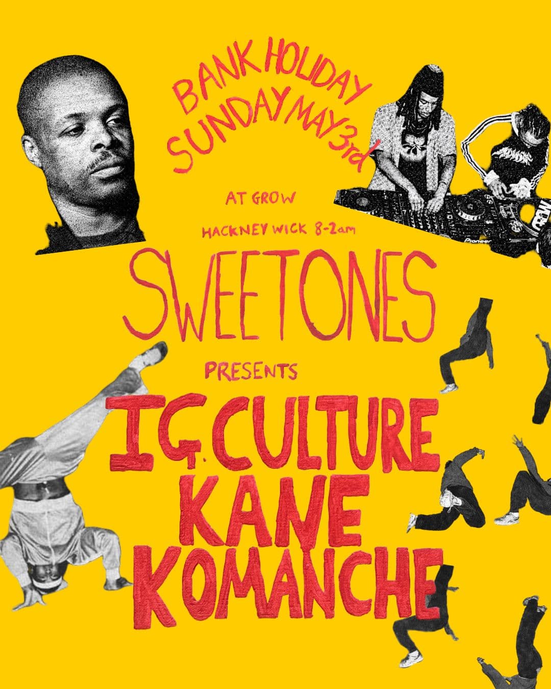 SWEET ONES: IG Culture (Bank Holiday Sunday) at Grow Hackney