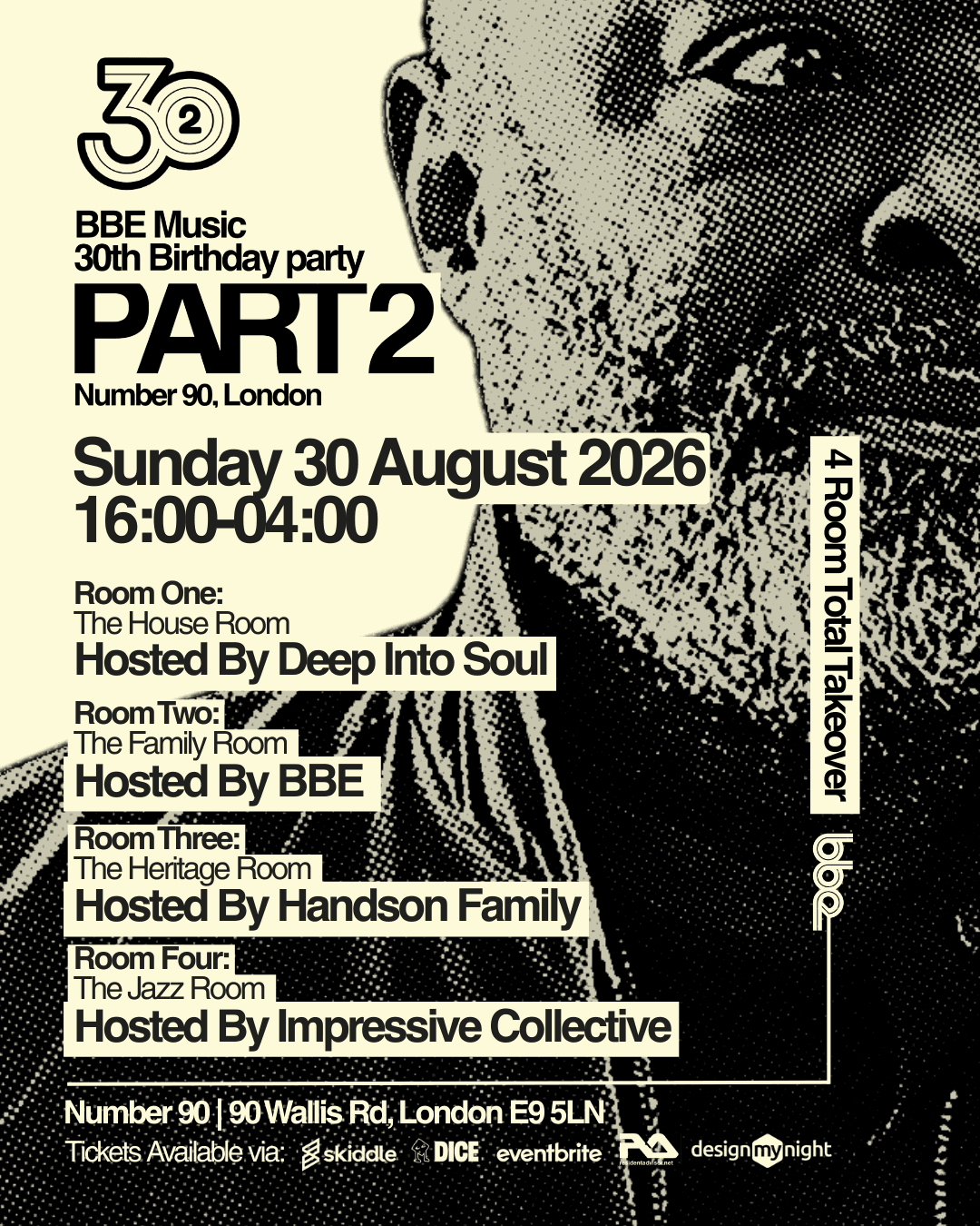 PART 2 BBE Music 30th Birthday Party at NUMBER 90 LONDON