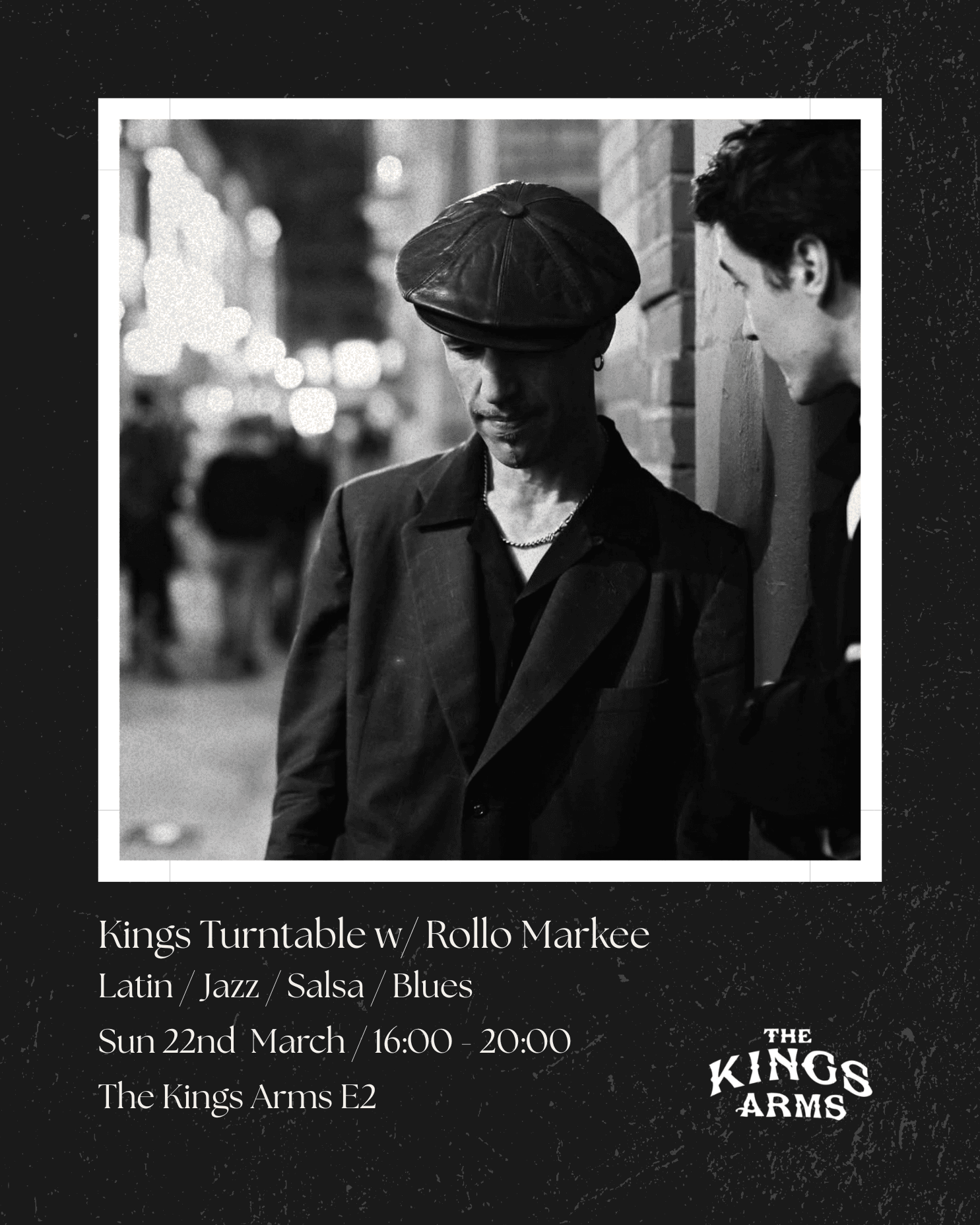 Kings Turntable: Rollo Markee [22.03.2026] at The King's Arms