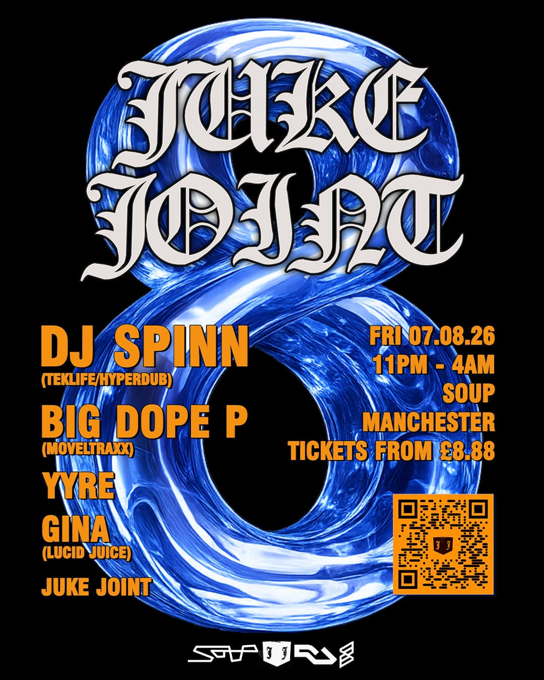 Juke Joint 8th Birthday with DJ Spinn & Big Dope P