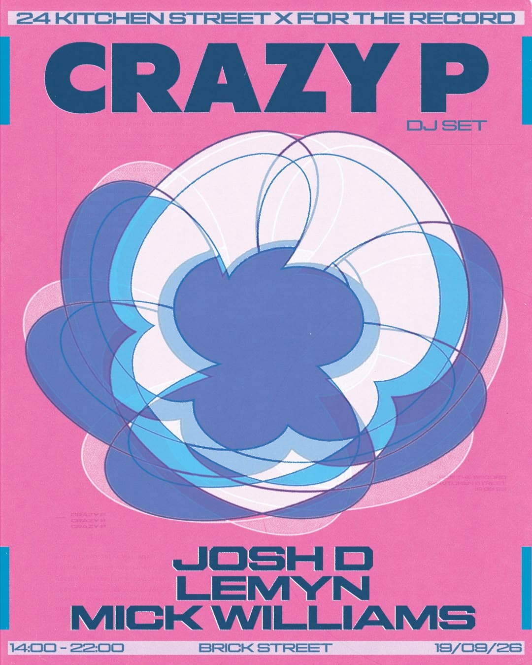 Crazy P Day Party - Liverpool at Brick Street 