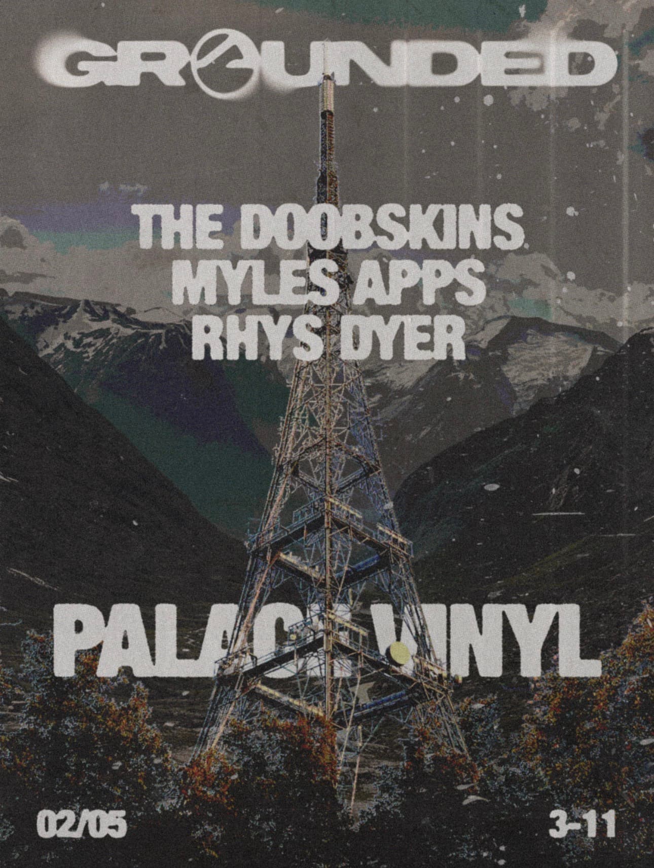 [FREE PARTY] Grounded London: Palace Vinyl Store Takeover