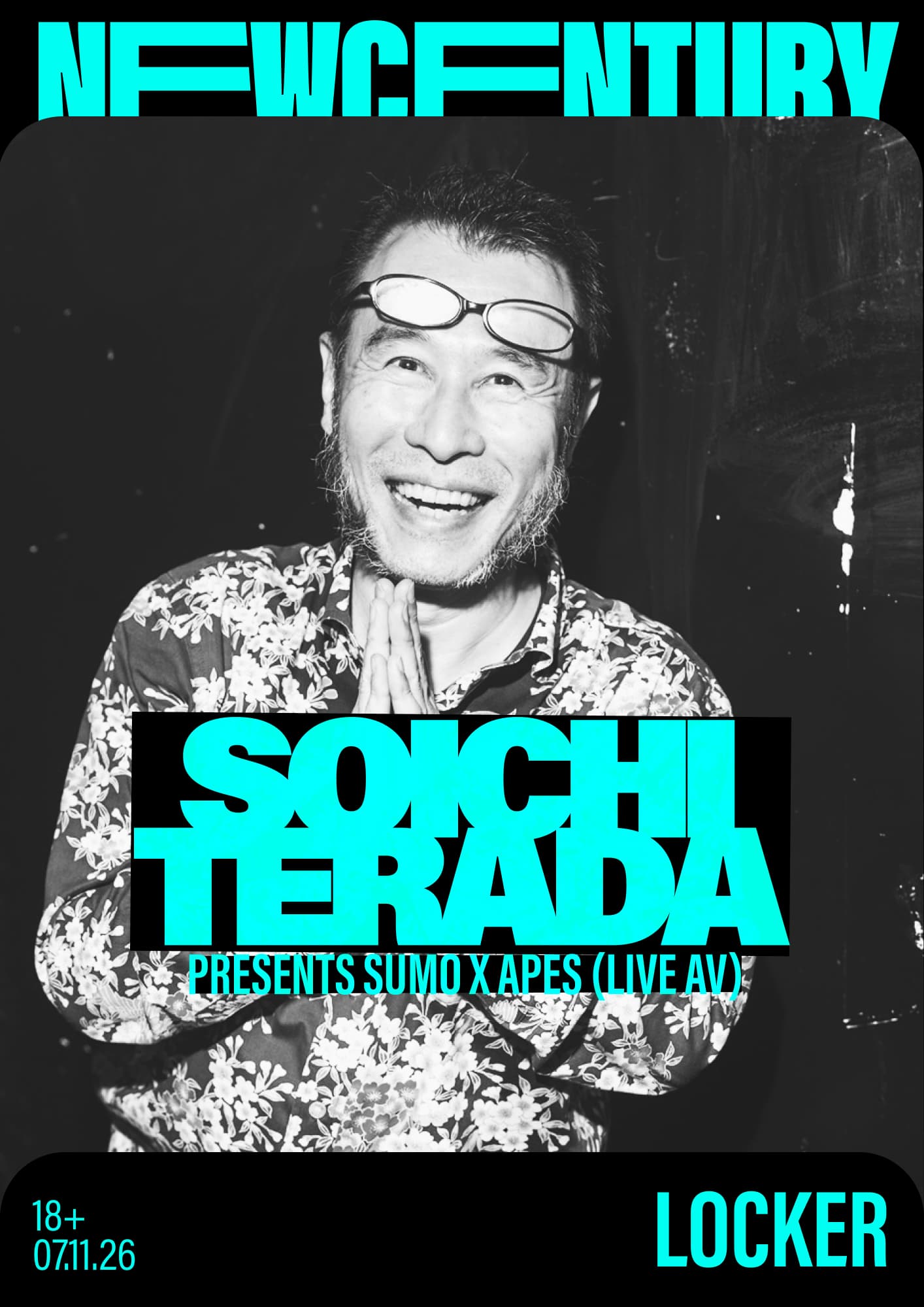 Soichi Terada presents Sumo x Apes at New Century Locker
