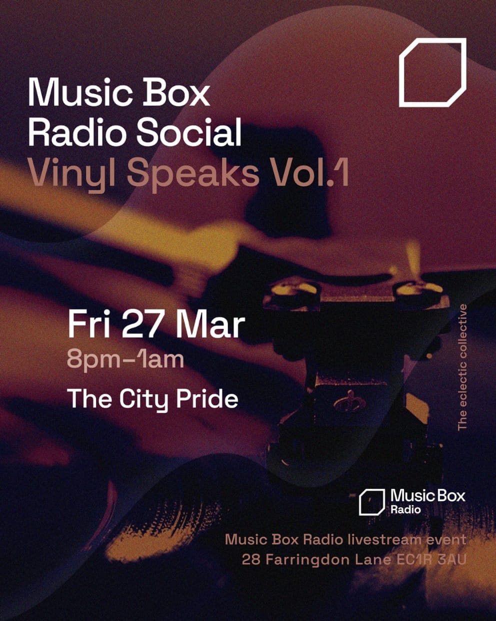 Vinyl Speaks Volumes (Vol.1) at The City Pride