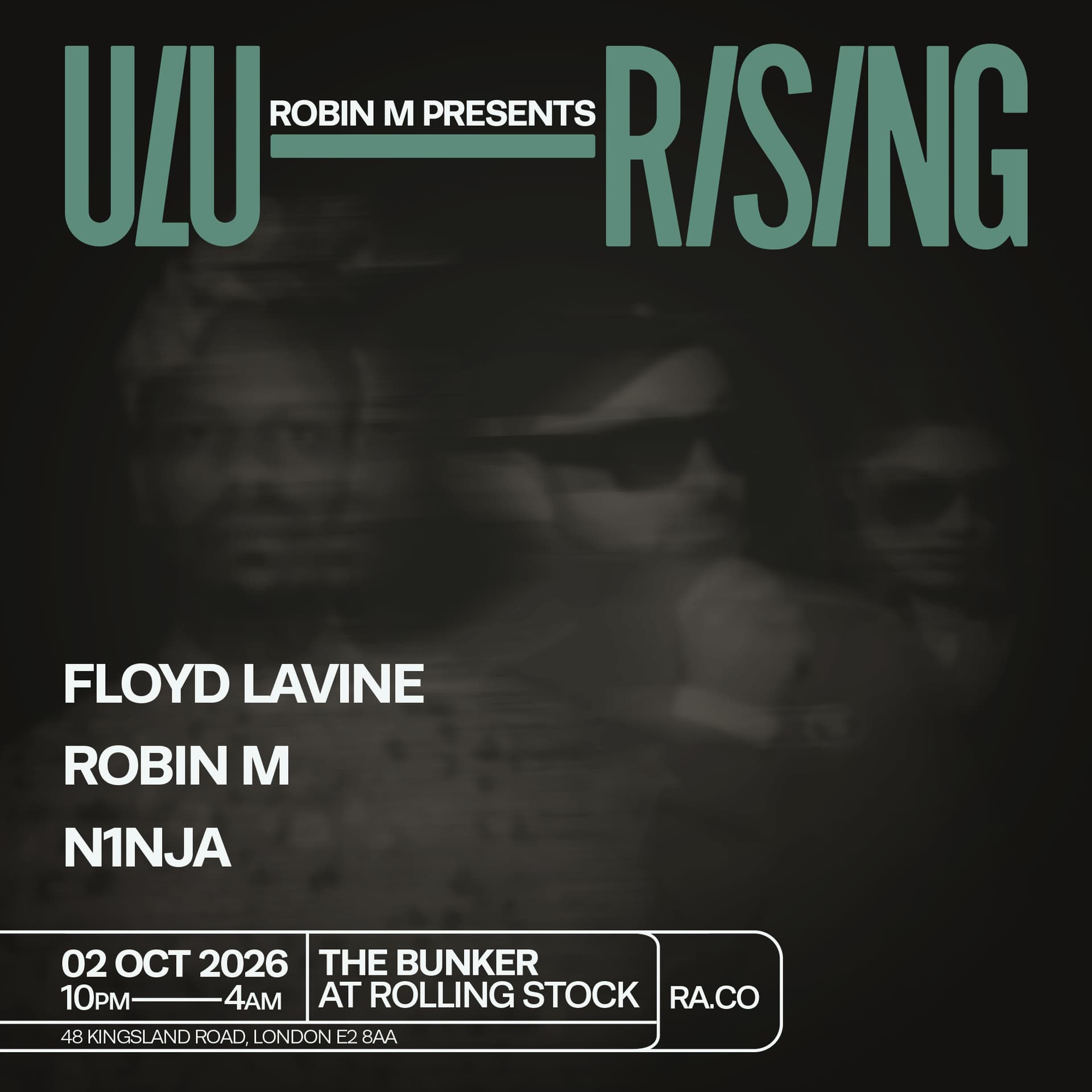 ULU RISING  at The Bunker @ The Rolling Stock