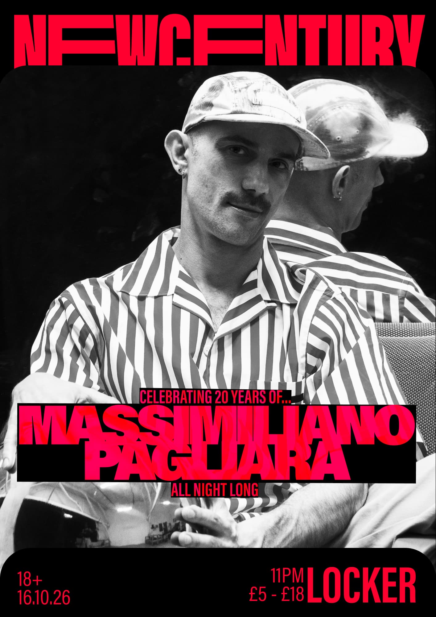 20 Years of Massimiliano Pagliara at New Century Locker
