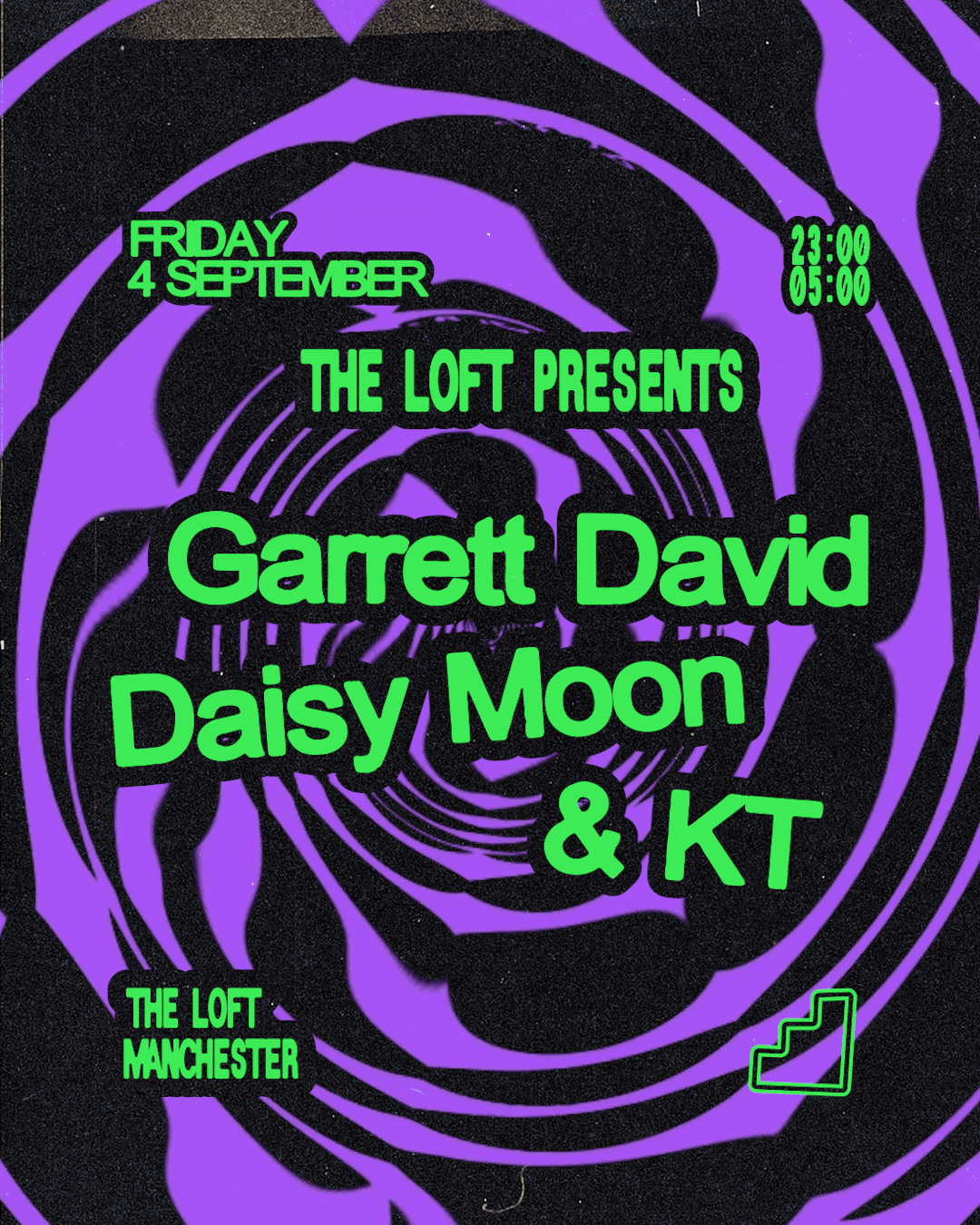 The Loft: Garrett David, Daisy Moon & KT