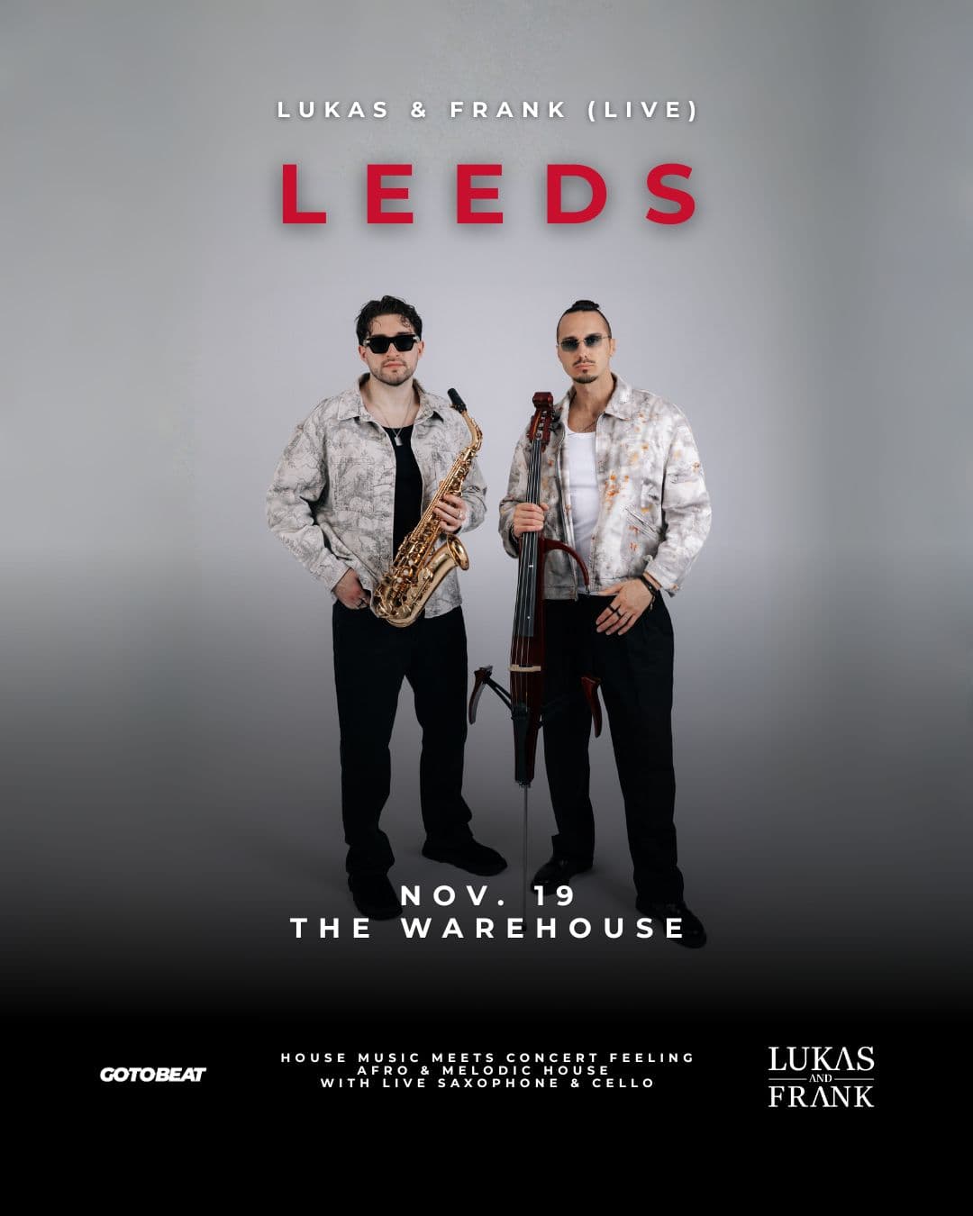 Lukas & Frank live in Leeds at The Warehouse