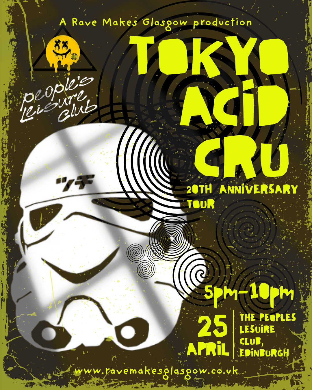 Rave Makes Glasgow presents Tokyo Acid Cru at People Leisure Club