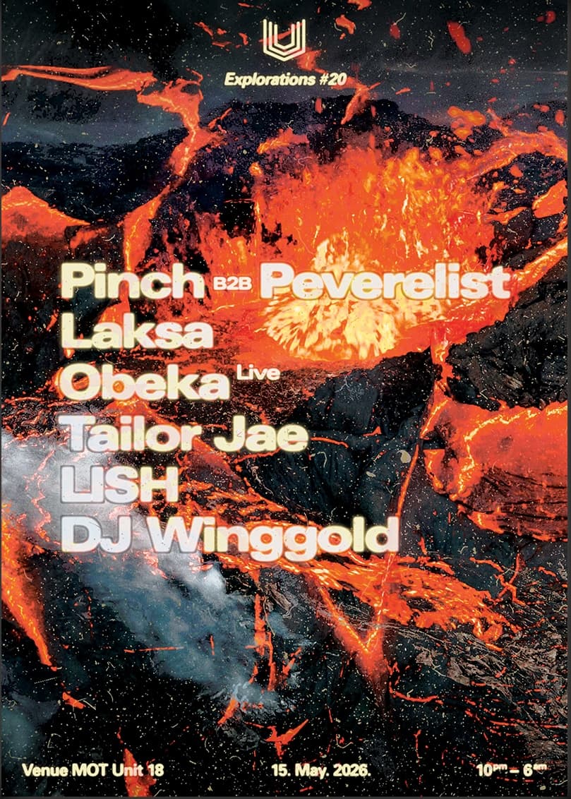 Unbound: Pinch b2b Peverelist, Laksa, Obeka [Live], Tailor Jae, DJ Winggold & LISH at Venue MOT