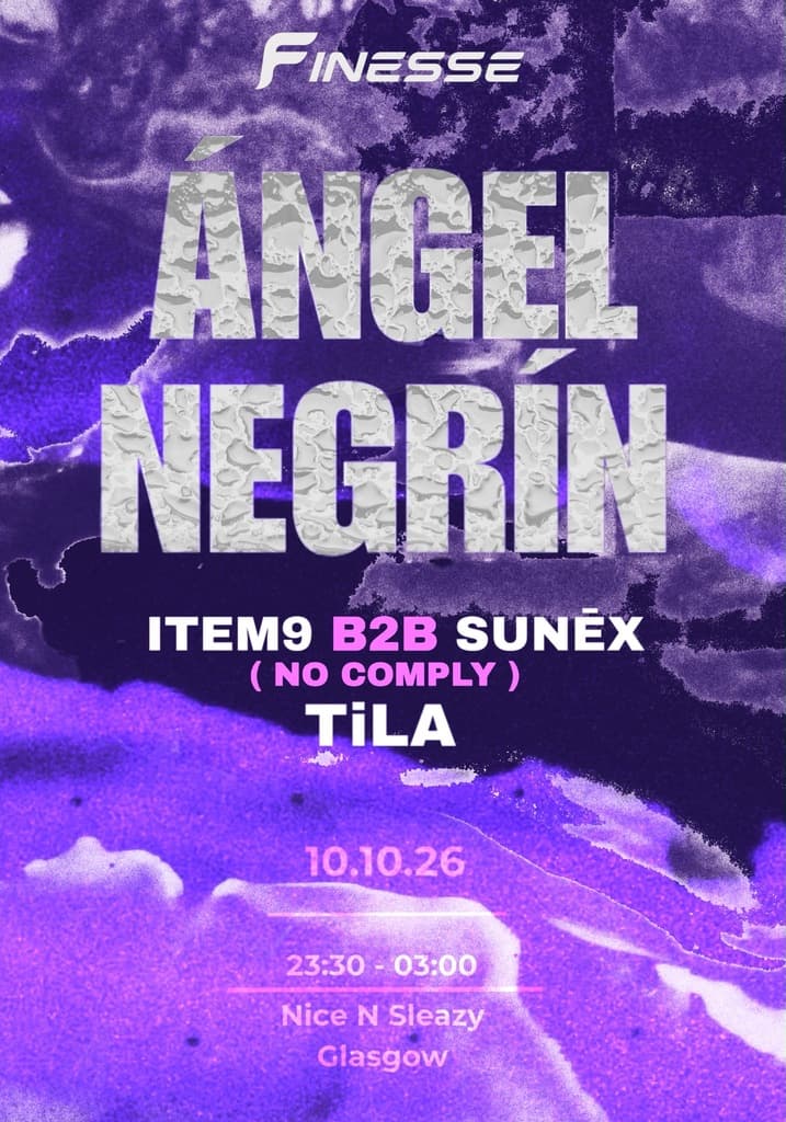 Finesse: Ángel Negrín at Nice N Sleazy